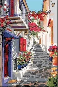 Zuty Painting by Numbers Spanish Alley #741034