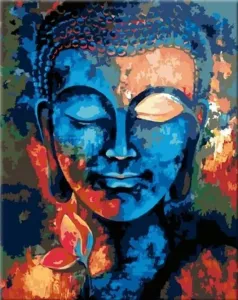 Zuty Painting by Numbers Colorful Buddha #48458