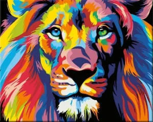 Zuty Painting by Numbers Lion #48459