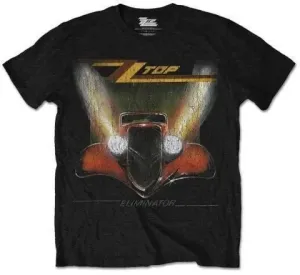 ZZ Top Camiseta de manga corta Eliminator Black XL