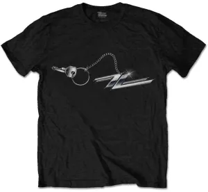 ZZ Top Camiseta de manga corta Hot Rod Keychain Black M